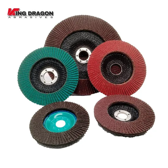 125*22mm Zironia & Aluminum Oxide Flap Disk Flap Disc for Metal (Professional Manufacturer)