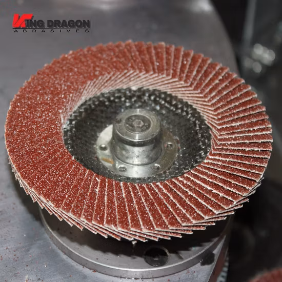 125*22mm Zironia & Aluminum Oxide Flap Disk Flap Disc for Metal (Professional Manufacturer)
