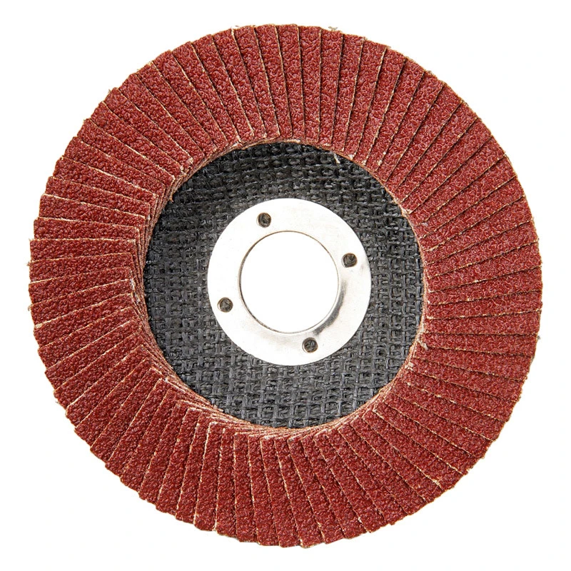 5′ ′ 125mm Grit 80 Flap Disc for Metal Stainless Steel with Aluminum Oxide Zirconia Ceramic