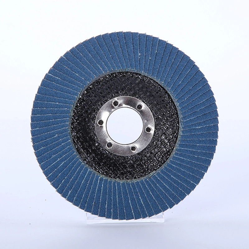 5′ ′ 125mm Grit 36 Flap Disc for Metal Stainless Steel with Aluminum Oxide Zirconia Ceramic