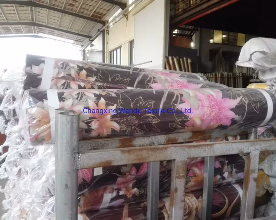 Внешнеторговый экспортный заказ на листовую ткань с цветочным принтом, подушка из полиэстера, поставщик ткани в Китае