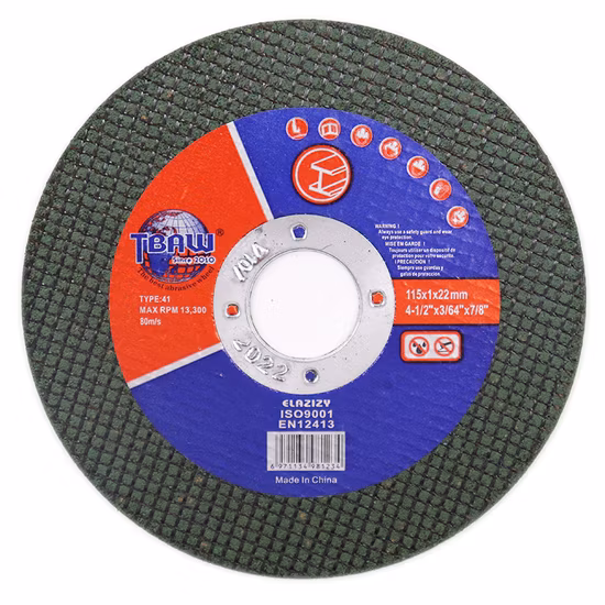 Сверхтонкий отрезной диск по металлу диаметром 115 мм с сертификатом МПа/резка из нержавеющей стали